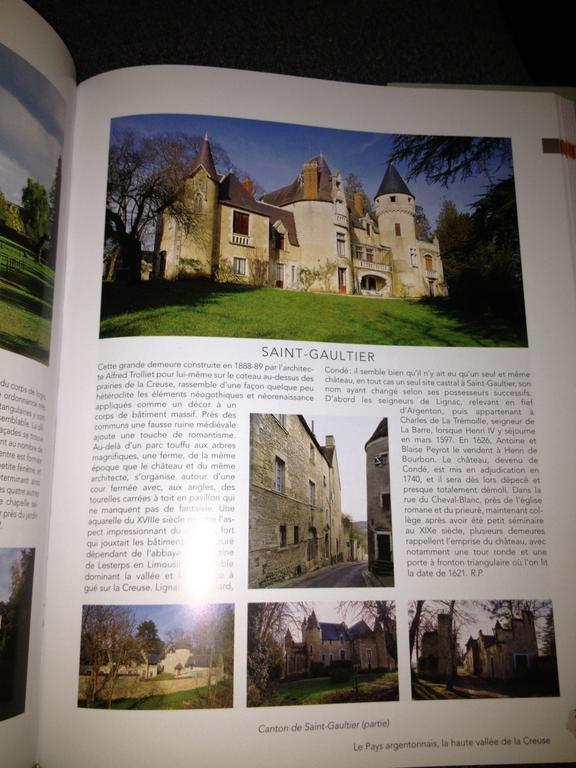 Chateau St.Gaultier Saint-Gaultier Eksteriør bilde